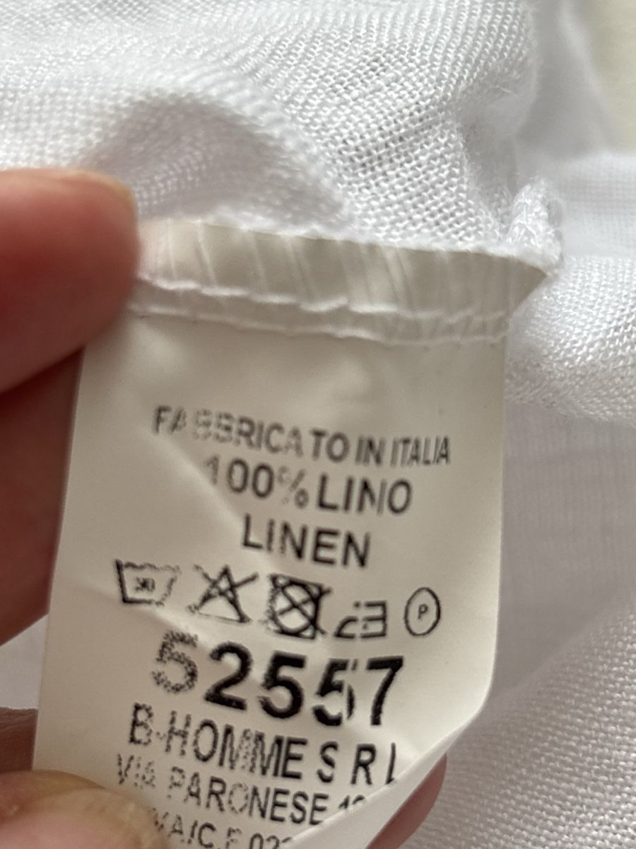 Blusen: Leinenbluse weiss  One Size – Gebraucht aus Nebikon von Draga25 6