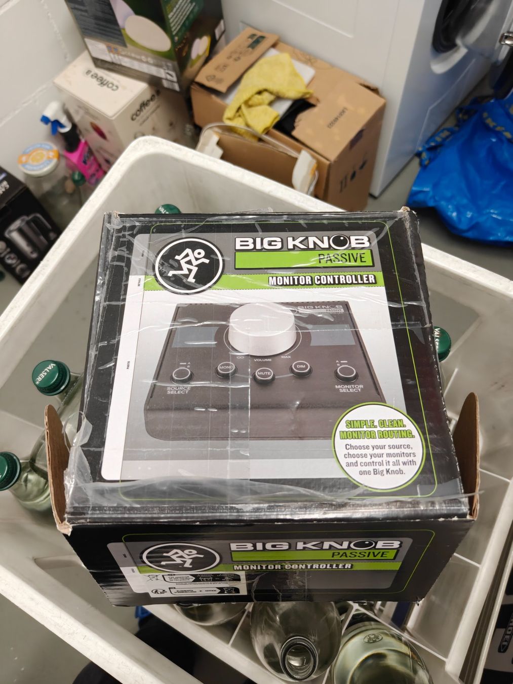 Sistema di controllo: Mackie Big Knob Passive – Nuovo e nell'imballaggio originale da Utzigen venduto da Santacruz951