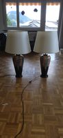 2 (1 Paar) sehr schöne Tischlampen, 80 cm hoch / 40 cm breit
