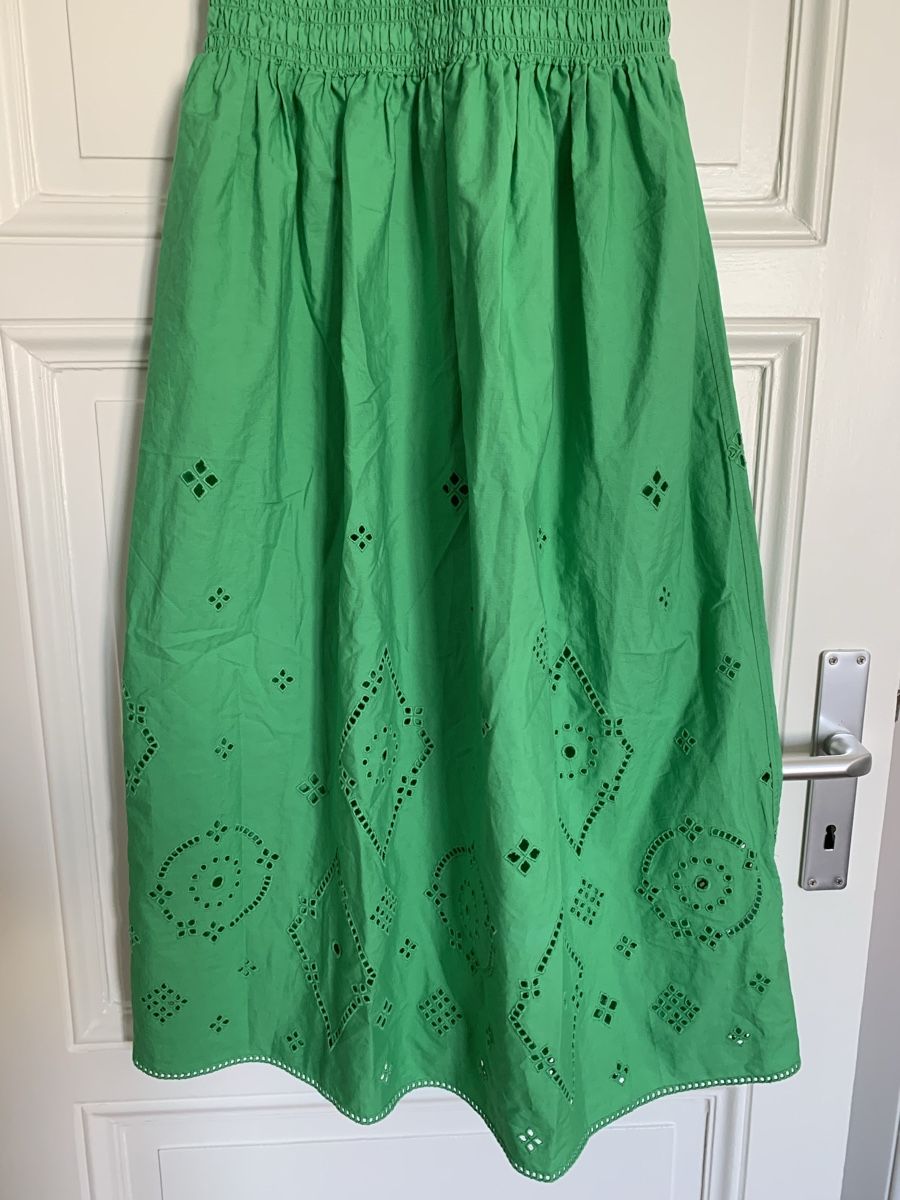 Ganni Vestiti: Robe dos nu verte en coton bio Ganni – Nuovo e nell'imballaggio originale da Genève venduto da rez_c6c6 4