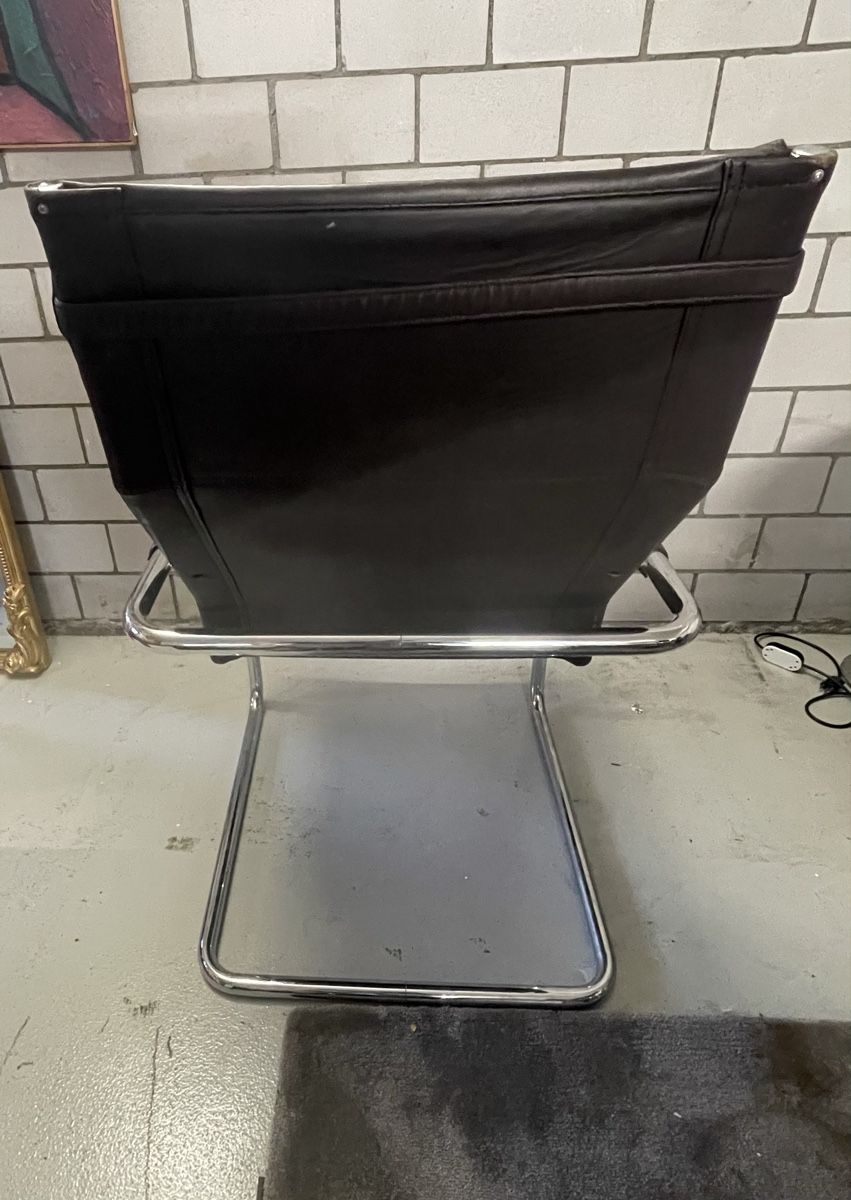 Sessel: Mid Century Stahlrohr Sessel Hochlehner – Gebraucht aus Mönchaltorf von tex-52 3