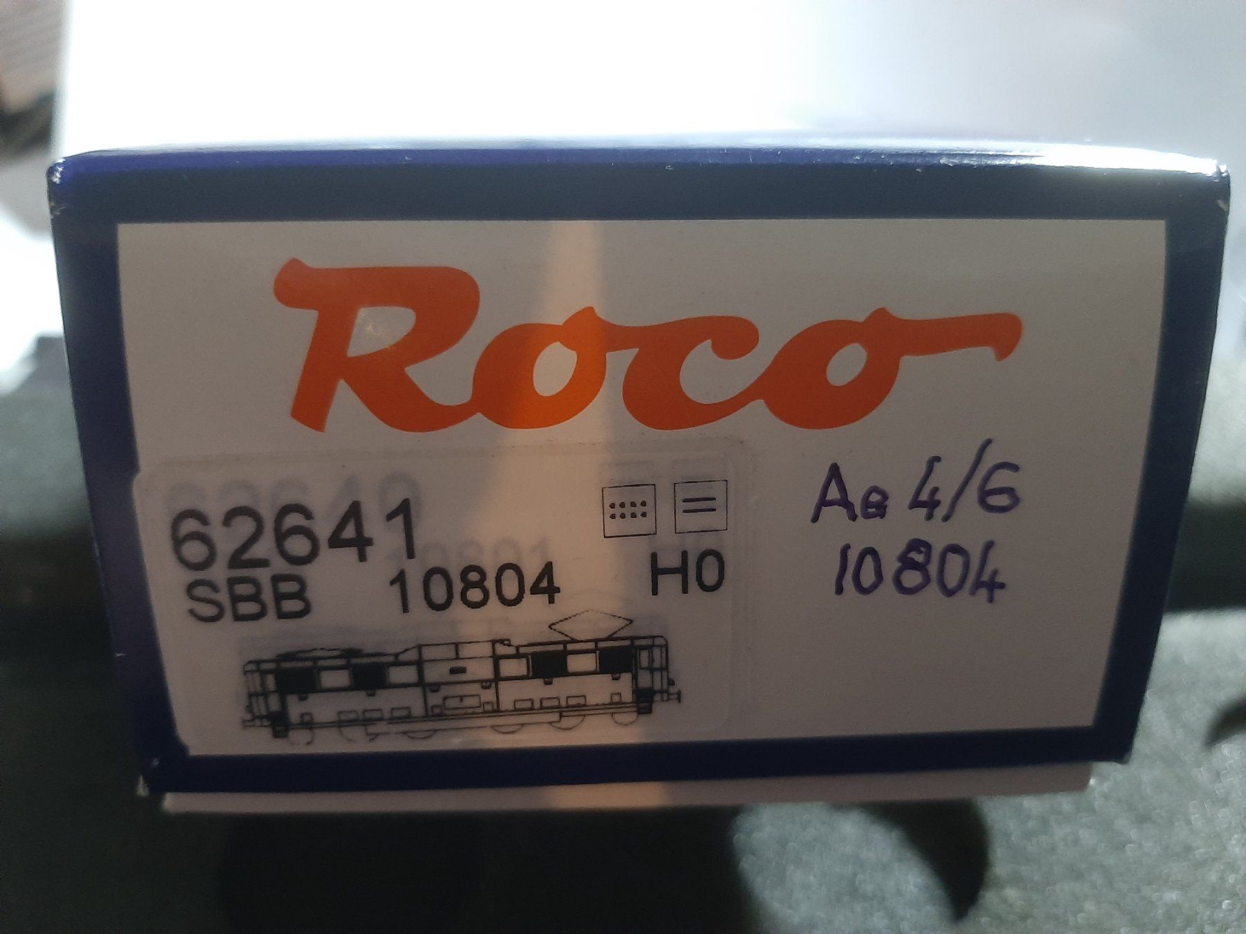 Roco Modellini di ferrovie: ROCO 62641 Ae 4/6 10804 – Nuovo e nell'imballaggio originale da Avully venduto da RIVALIS 8