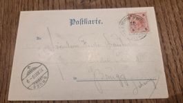 1899 Oesterr. Schiffspost mit AK Dampfer Kaiser Franz Joseph