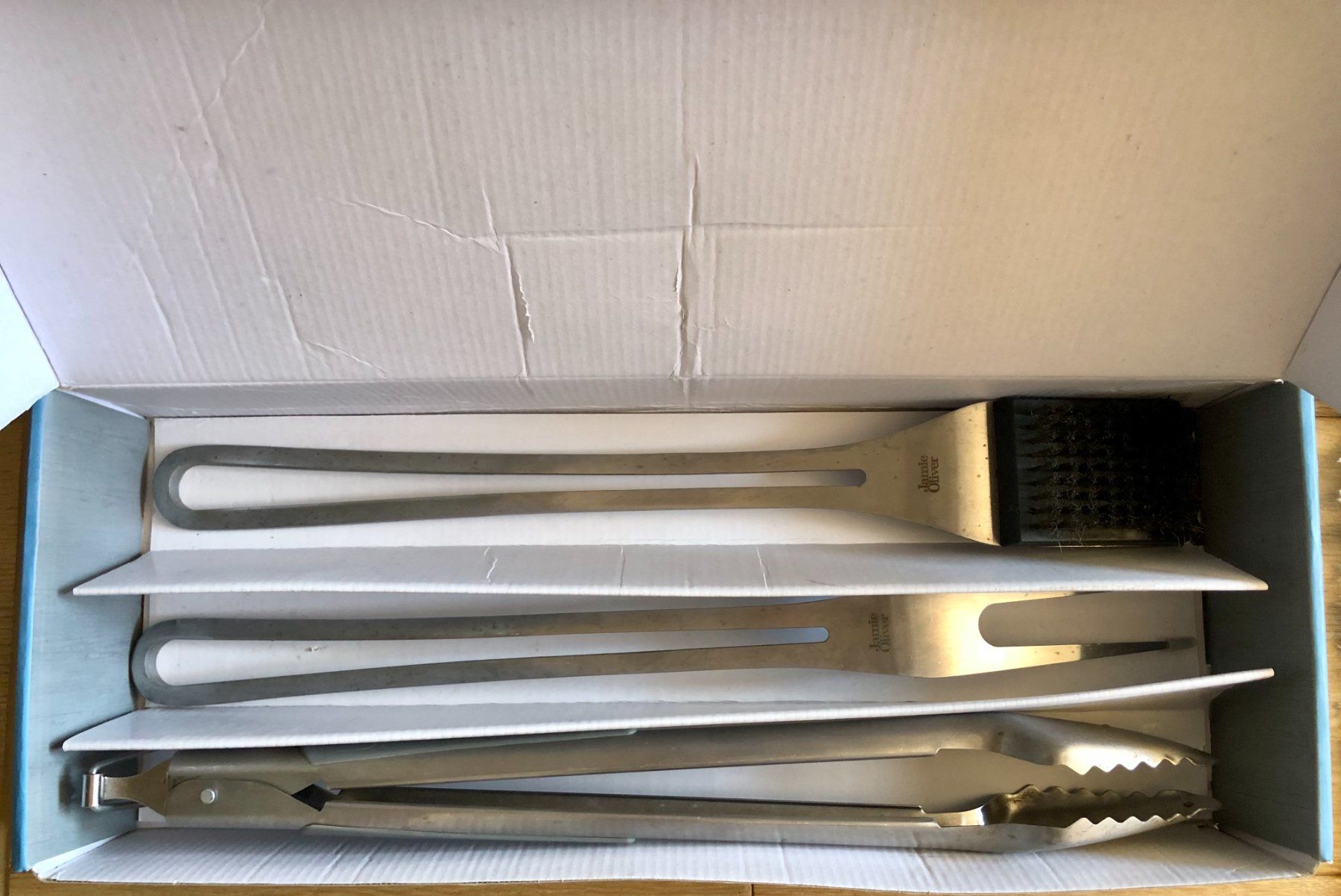 Couverts: Grillbesteck-Set 3-teilig Jamie Oliver – D'occasion à Ebmatingen par Puma_1 2
