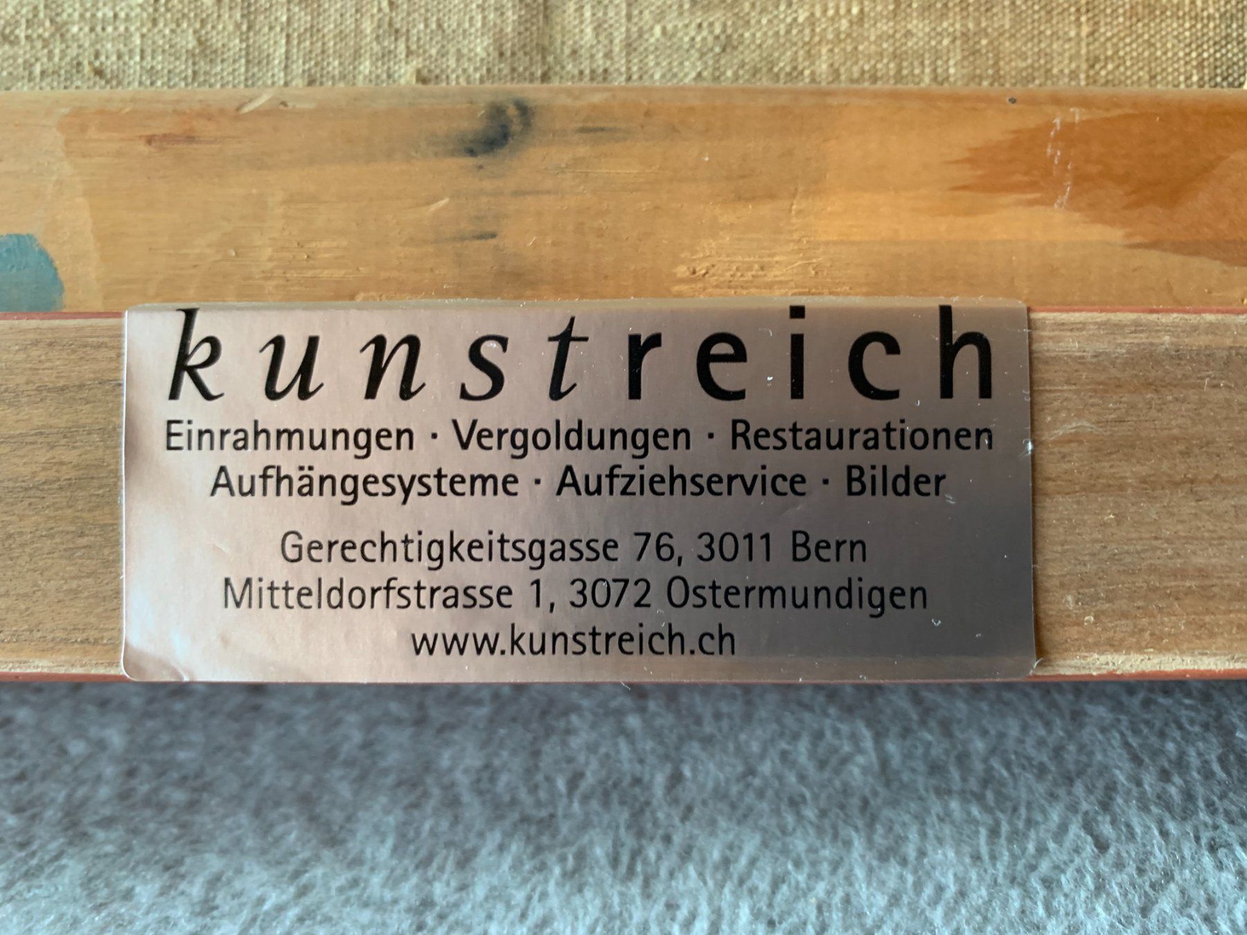 Dipinti: Gemälde Thunersee mit Stockhornkette - Ernst Staub – Usato da Spiez venduto da Chientel65 7