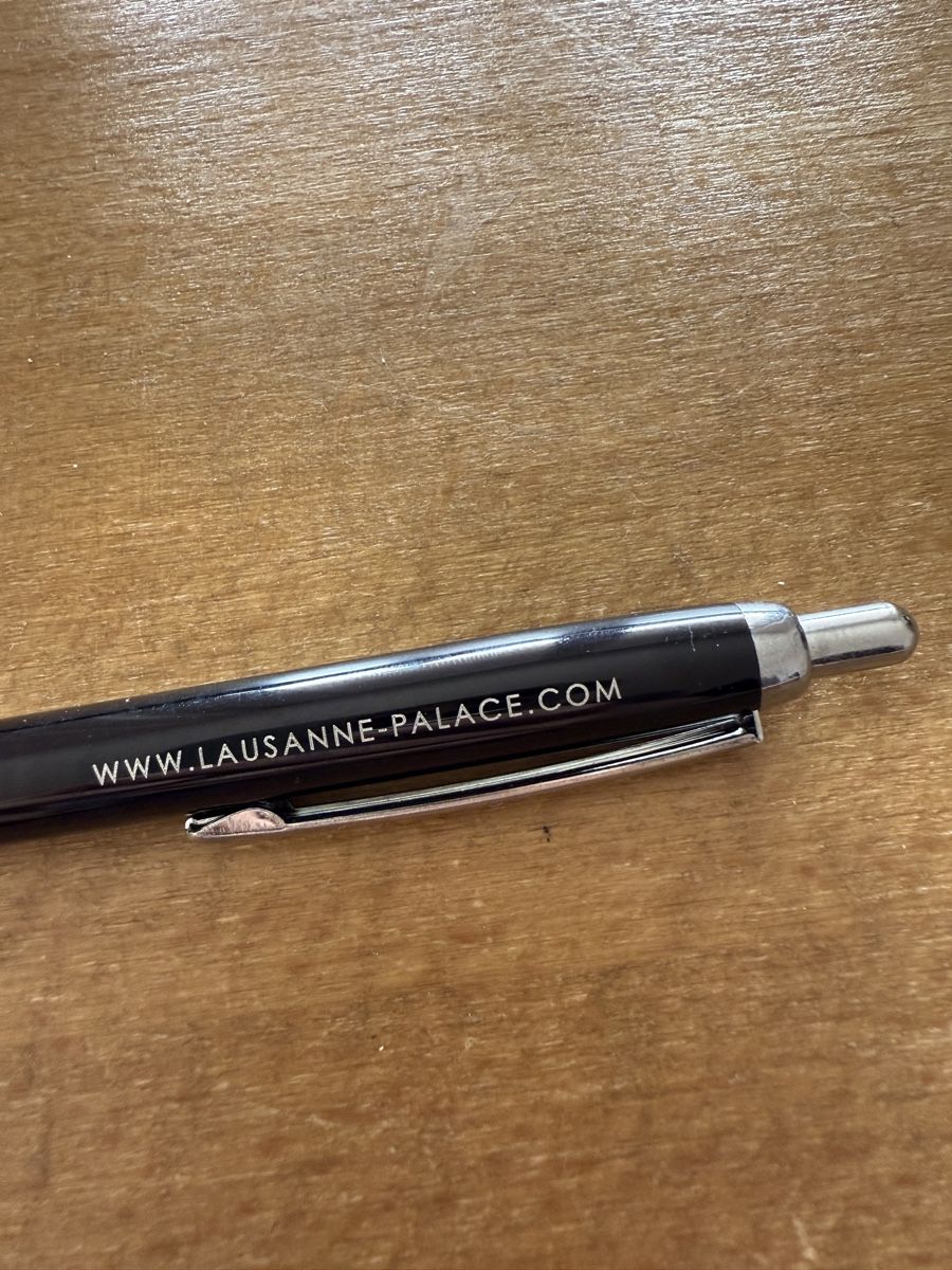 Penna & Evidenziatori: Stylo à bille Hotel Lausanne Palace – Usato da Lausanne venduto da Stephaniesdressing 3