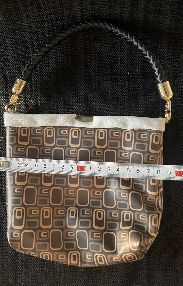 Taschen für Damen: Handtasche gemustert braun Neu – Neu und originalverpackt aus Au ZH von Jaggy4 3