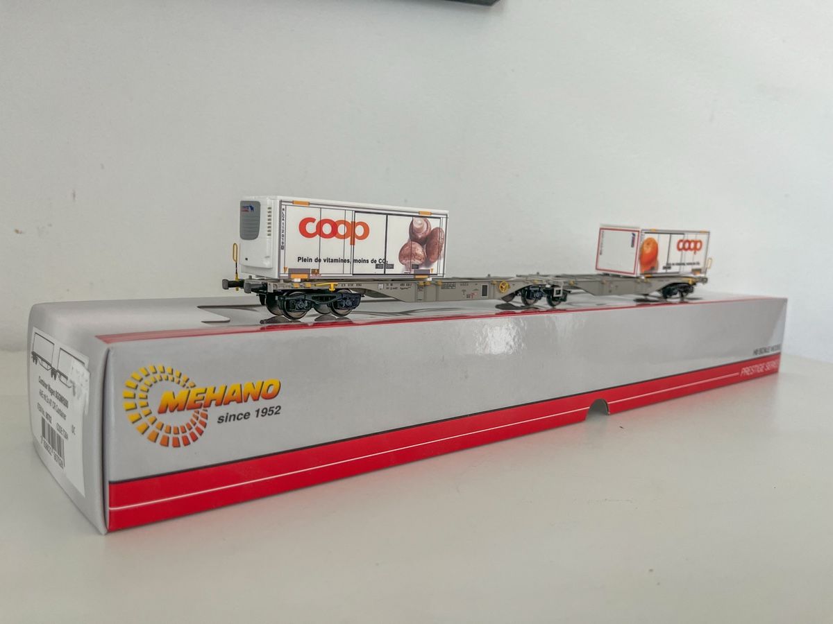 Mehano Trains électriques: Wagon Coop/railCare – D'occasion à Font par TrainspottersuisseHo