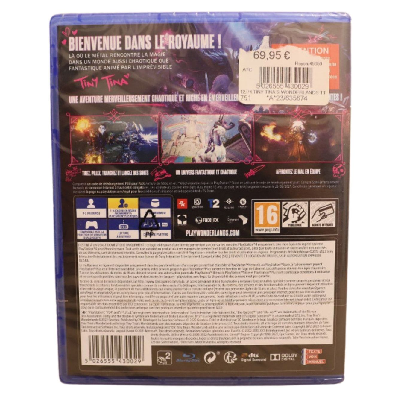 Giochi: Tiny Tina's Wonderlands - PS4 - NEW – Nuovo e nell'imballaggio originale da Paudex venduto da dindeboy 1