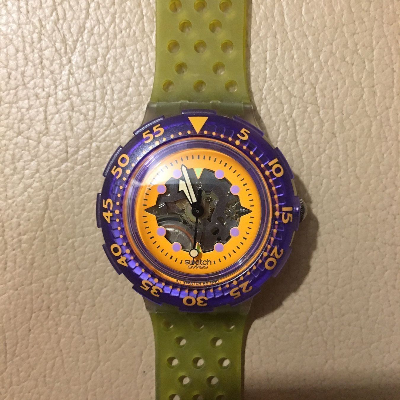 Swatch Orologi: Swatch Uhr Scuba – Nuovo e nell'imballaggio originale da Wattwil venduto da Radical3 1