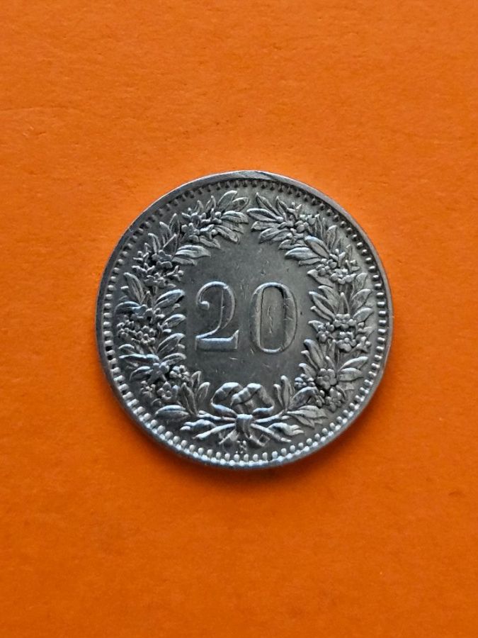 Toutes les monnaies: 20 Rappen 1929 ss-vz – D'occasion à Hinwil par Bell1894 1