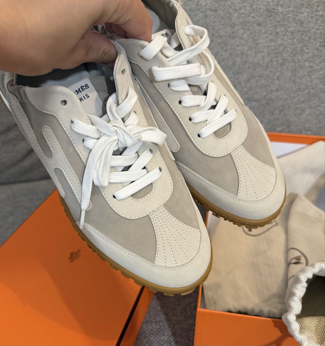 Hermès Scarpe da donna: HERMÈS Jet sneakers gr. 39.5 NEU – Nuovo e nell'imballaggio originale da Pfäffikon SZ venduto da happy.life 5