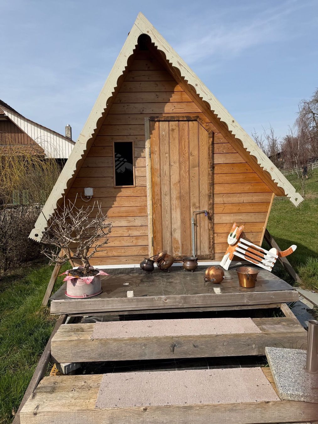 Spielhäuser: Hexenhäuschen für Kinder oder ggf Sauna – Gebraucht aus Aesch LU von fff_7ppn 2