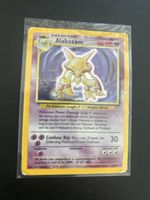 Pokemon Alakazam Karte Base Set 1st Edition DE 48/102