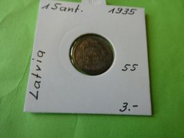 Lettland 1935, 1 Sant