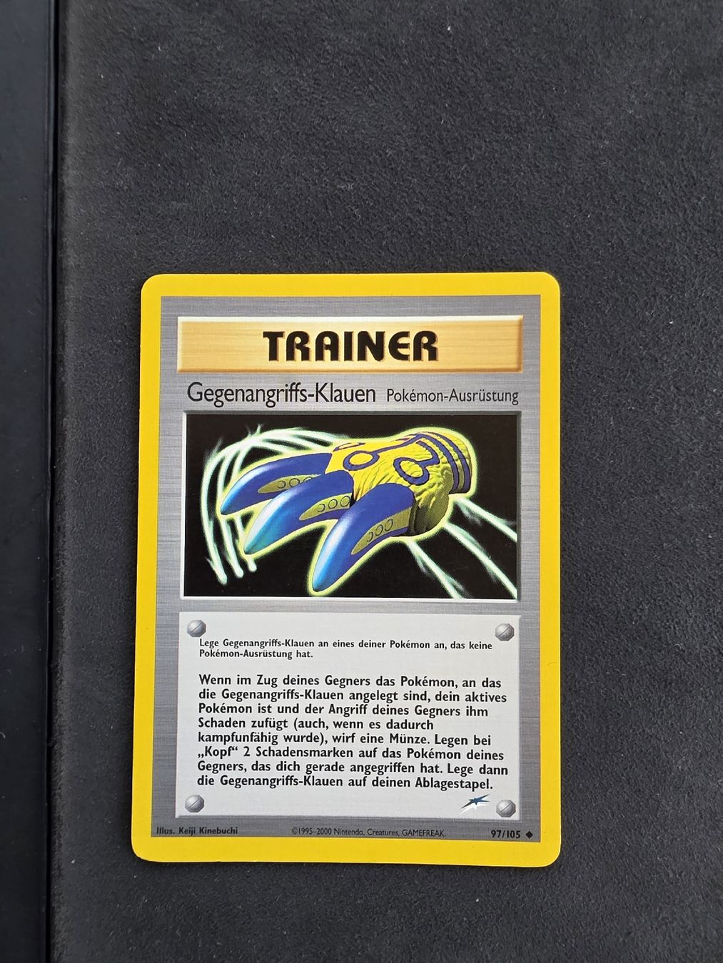 Pokémon Carte collezionabili: Pokemon Karte Gegenangriffs-Klauen  – Usato da oberbuchsiten venduto da thug4
