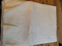 "antikes" Damasttischtuch in weiss