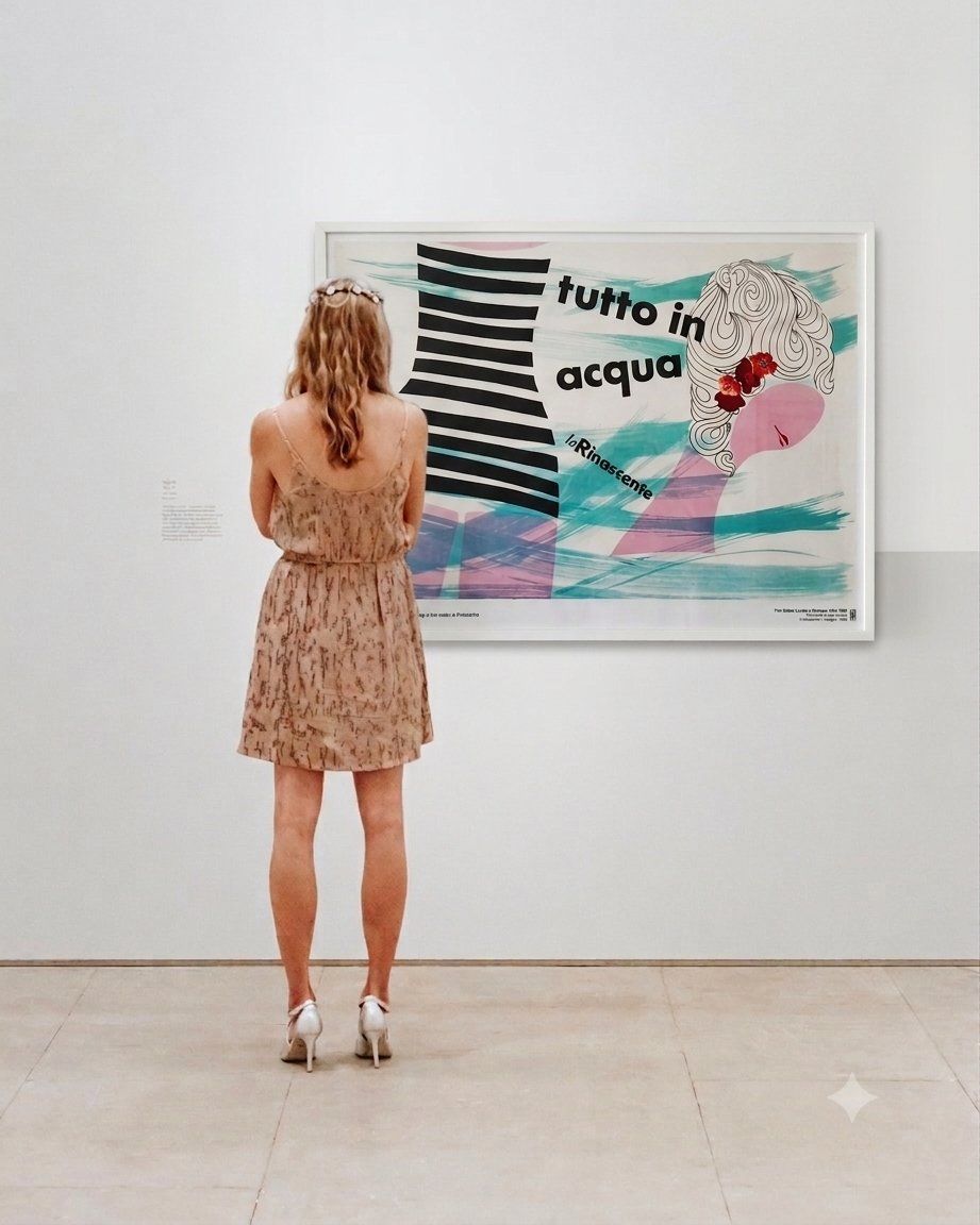 Posters & Illustrations: Lora Lamm.... manifesto pubblicitario – D'occasion à Massagno par alessandro041 1