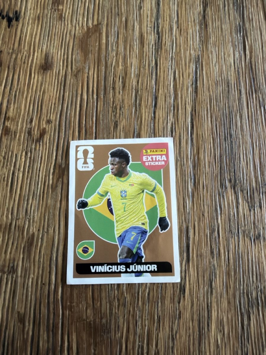 Panini Carte collezionabili: Vinicius Junior Extra sticker in Bronze – Nuovo (secondo la descrizione) da Baar venduto da villigers