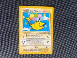 Pokemon Fliegendes Pikachu Black Star Promo Non Holo