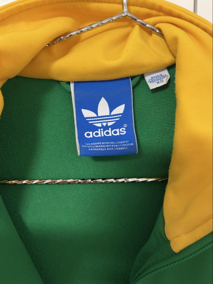Adidas Vestes: Jacket Adidas verte et jaune – D'occasion à Pully par luc_9sgk 7