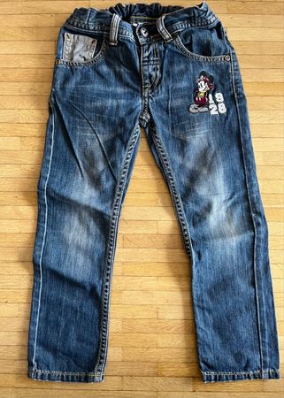 Kids Jeans mit Mickey Mouse, Gr 110
