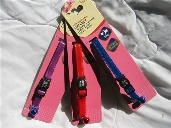 Leine & Halsband: Katzenhalsband Fancy Reflect violett – Neu und originalverpackt aus Schübelbach von Bemafaja