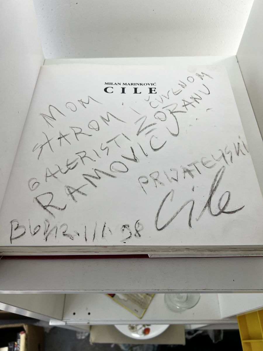 Libri: Milan Marinkovic CILE Monographie mit original Widmung – Usato da Wettingen venduto da NickInc 1