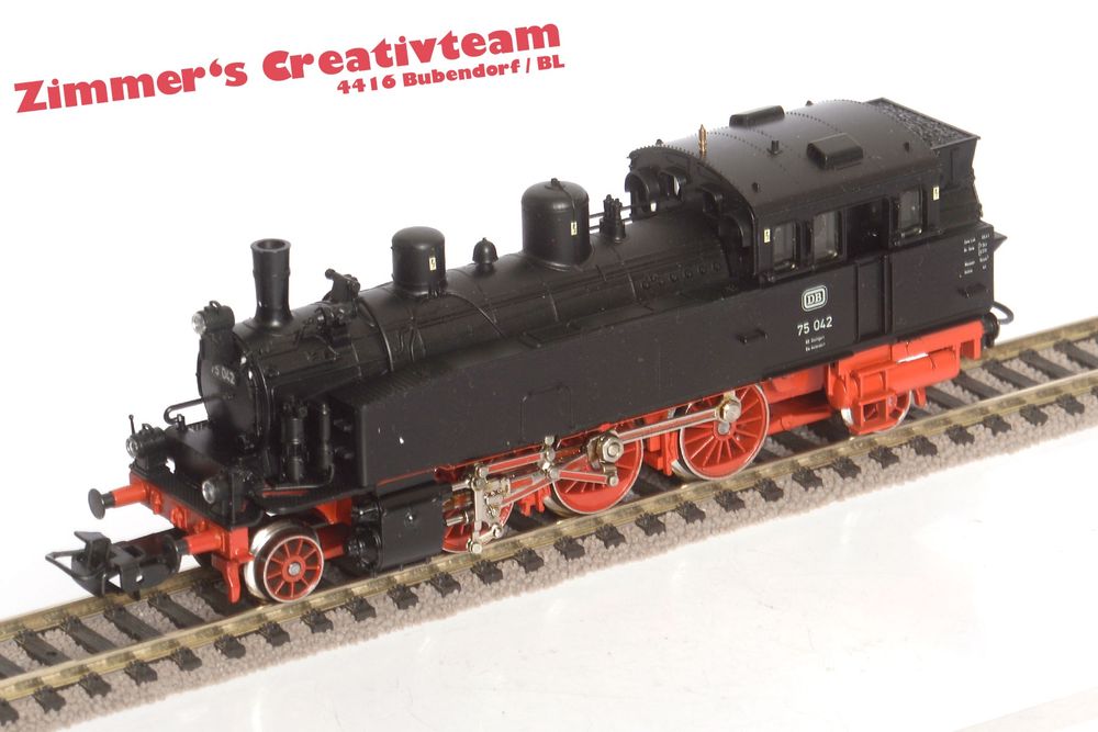 Märklin HAMO 8313, DB Dampflok BR 75, H0, GS | Acheter sur Ricardo