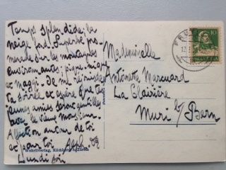 Cartoline postali: Adelboden – Usato da Sargans venduto da nicsam1815 1