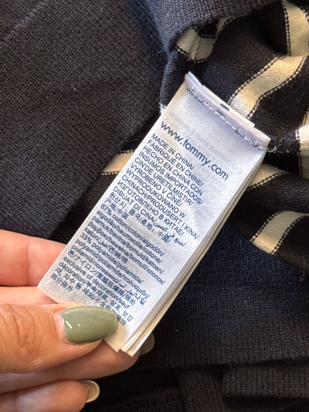 Tommy Hilfiger Pulls & Sweat-shirts: Neuwertiger Tommy Hilfiger Pullover gestreift Gr. S – Neuf (Voir description) à Rothrist par Fondgruebe 3