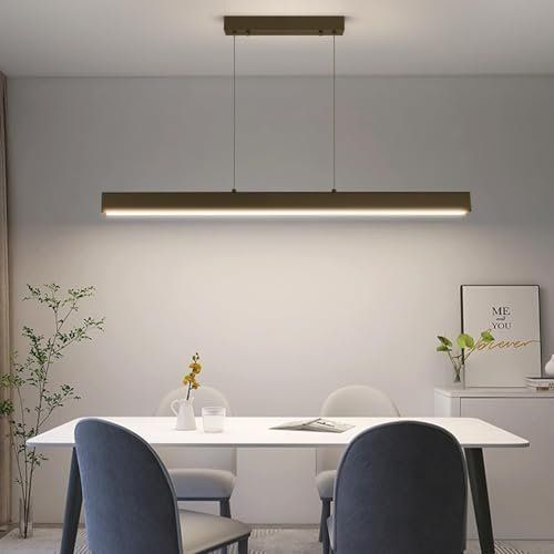 Kronleuchter & Deckenlampen: Moderne LED Hängeleuchte 80cm Pendelleuchte Dimmbar 10 – Neu und originalverpackt aus Hundwil von Pakethase 4