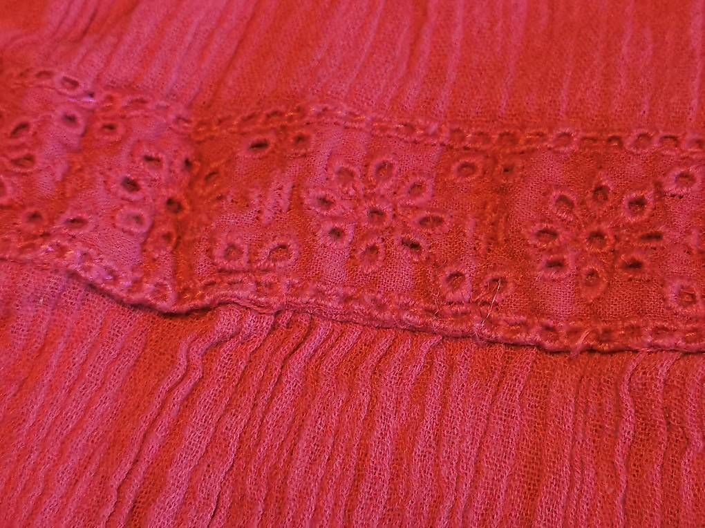 Camicette, T-shirt & Top: Rote Bluse 140 – Usato da Grünenmatt venduto da ras_7ksp 3