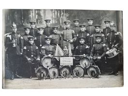 Ansichtskarte 1. Weltkrieg Musikkapelle