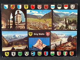 Brig (Wallis) und Umgebung Stockalper, Simplon, Matterhorn..