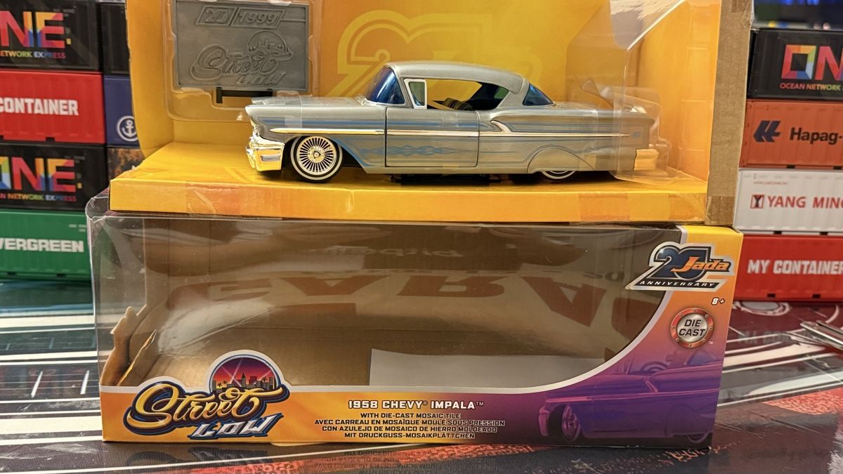 Chevrolet Modellautos: Modellauto 1958 Chevy Impala Jada SLow – Gebraucht aus Basel von Zomeg