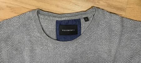 Pullover Westbury, Grau, Grösse XL, 50% Baumwolle, 20% Wolle
