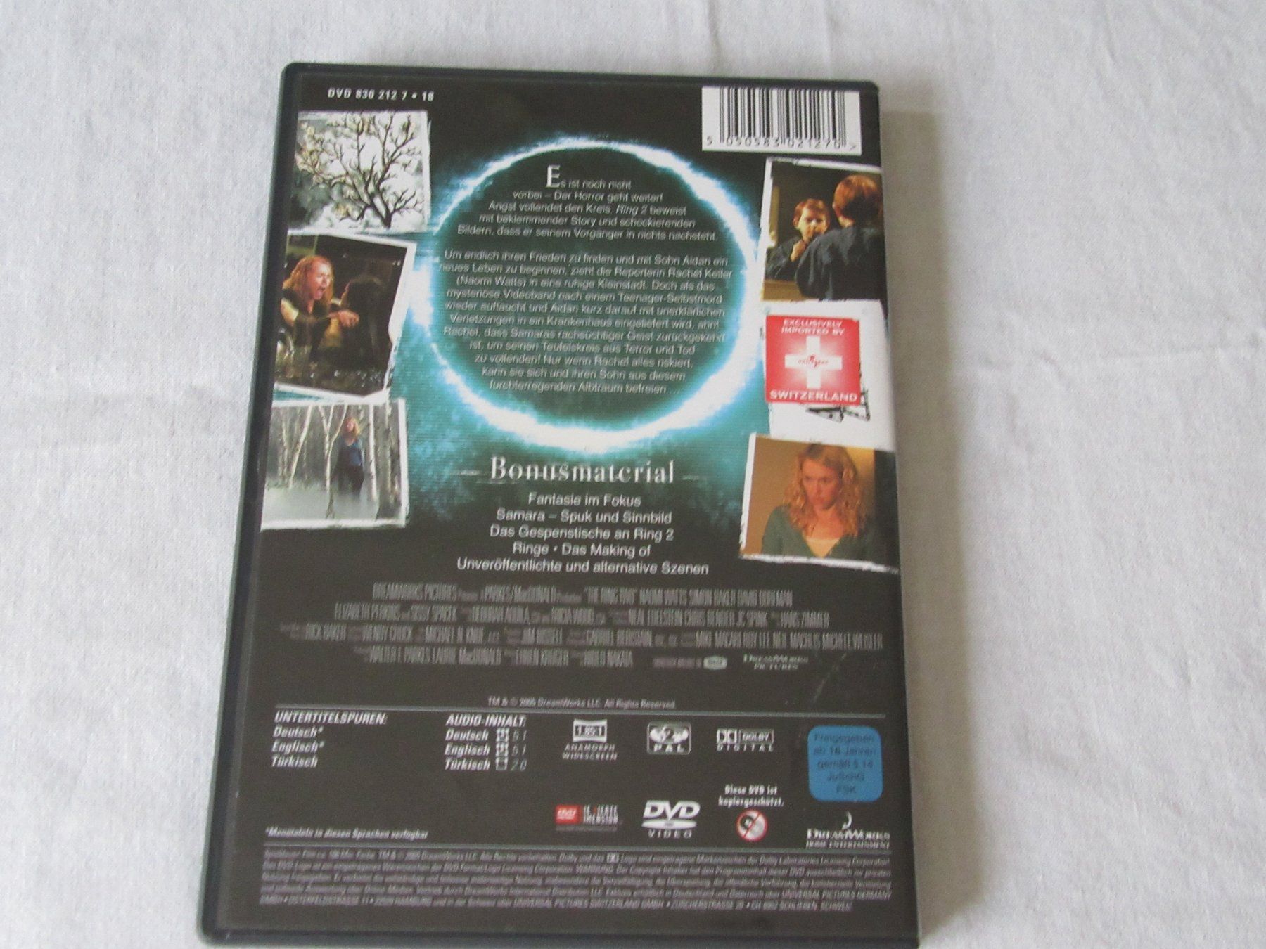 Tous les DVDs: The Ring 2 - Horror-Klassiker DVD, Versand 2.- – D'occasion à Bern par Mariana7 1