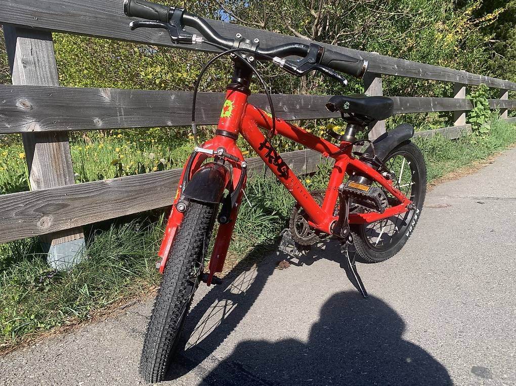 Biciclette: Kinderfahrrad Frog, 16 Zoll – Usato da Frutigen venduto da 1229 3