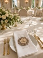 Untersetzer Hochzeiten, Give-aways & Namensschilder, FARBIG