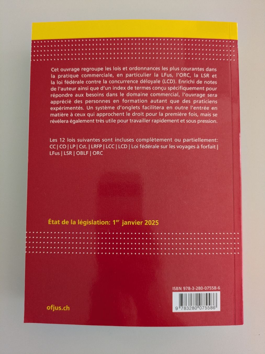Bücher: Code civil, Code des obligations, version 2025 – Neu und originalverpackt aus Le Mont-sur-Lausanne von elv_yyl8 1