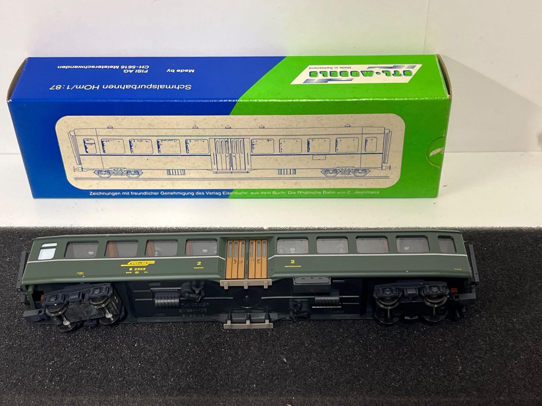 Modelleisenbahnen: STL - MODELS RhB B 2323  H0m – Gebraucht aus Neuenhof von ludovicco 7