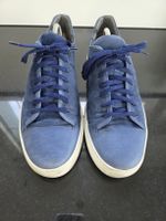 Brett Johnson Sneaker Suede Leder Blau