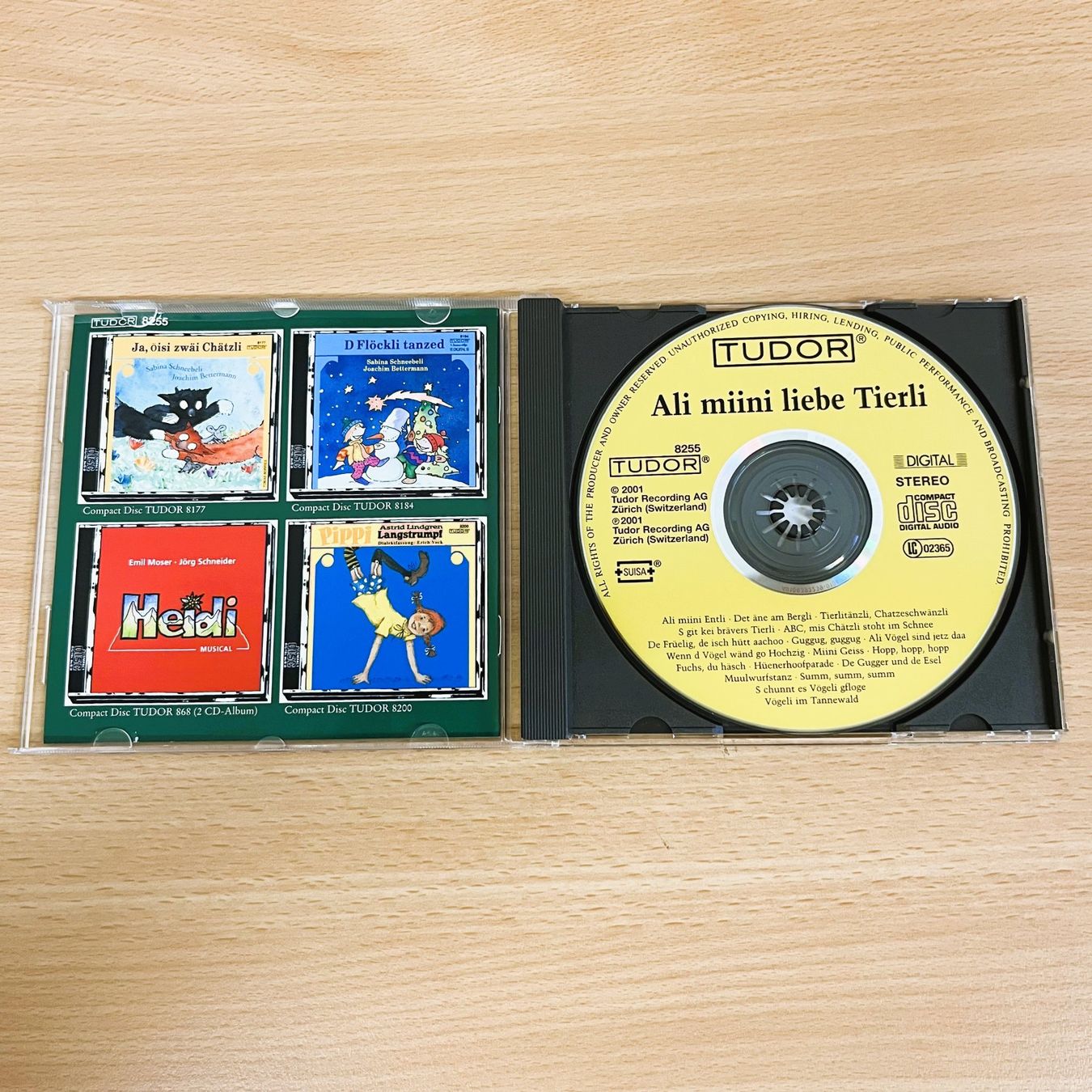 CD: CD - Ali miini liebe Tierli - Die schönschte Tierliedli – Usato da Amlikon-Bissegg venduto da riestig 1