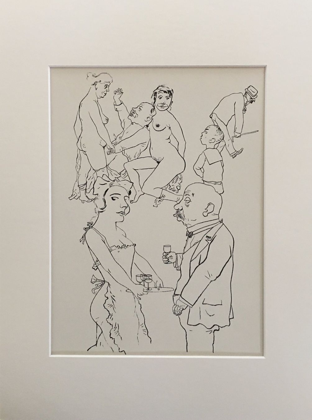 Grafica & Litografie: George Grosz    "Genreszene" – Usato da Nennigkofen venduto da babag 5