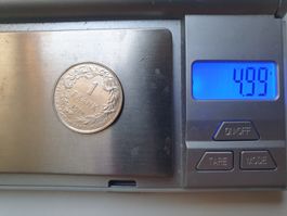 🇧🇪 Belgium 1 Frank *Flemish version* 1914  Silver 5g