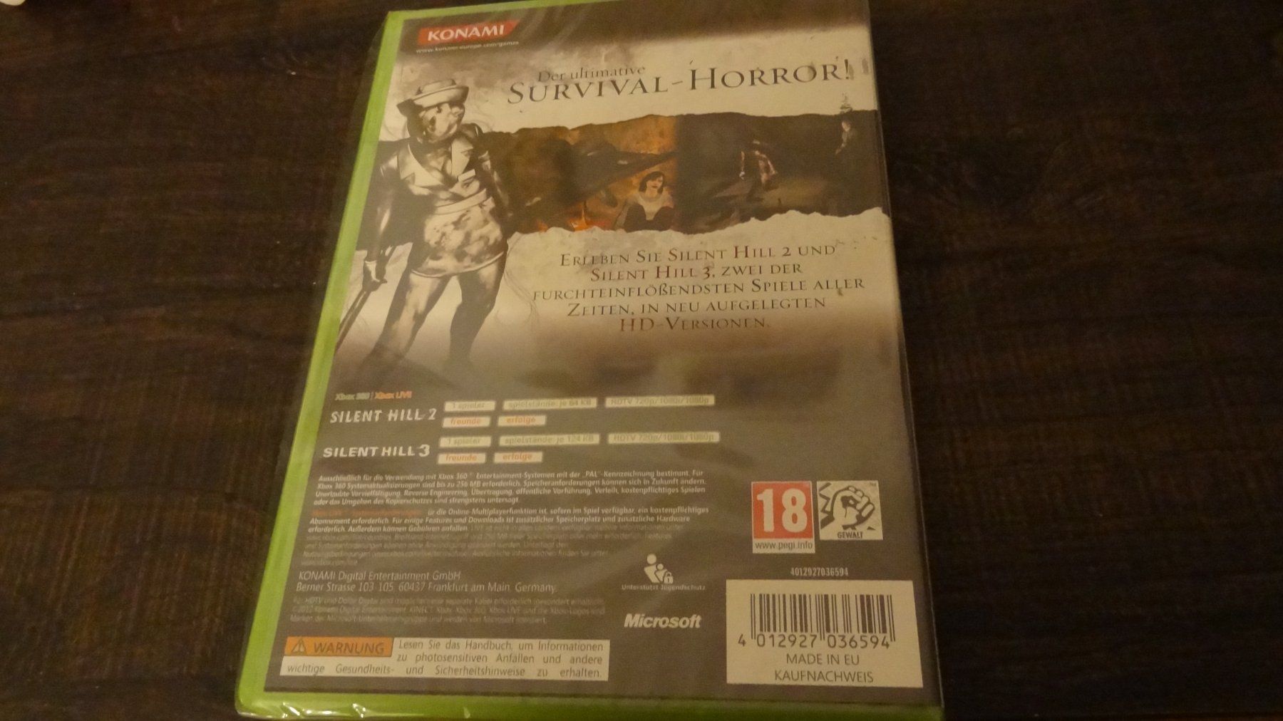 Microsoft Giochi: Silent Hill HD Collection XBOX 360 NEUWARE – Nuovo e nell'imballaggio originale da Olten venduto da Disc-Ausverkauf 1