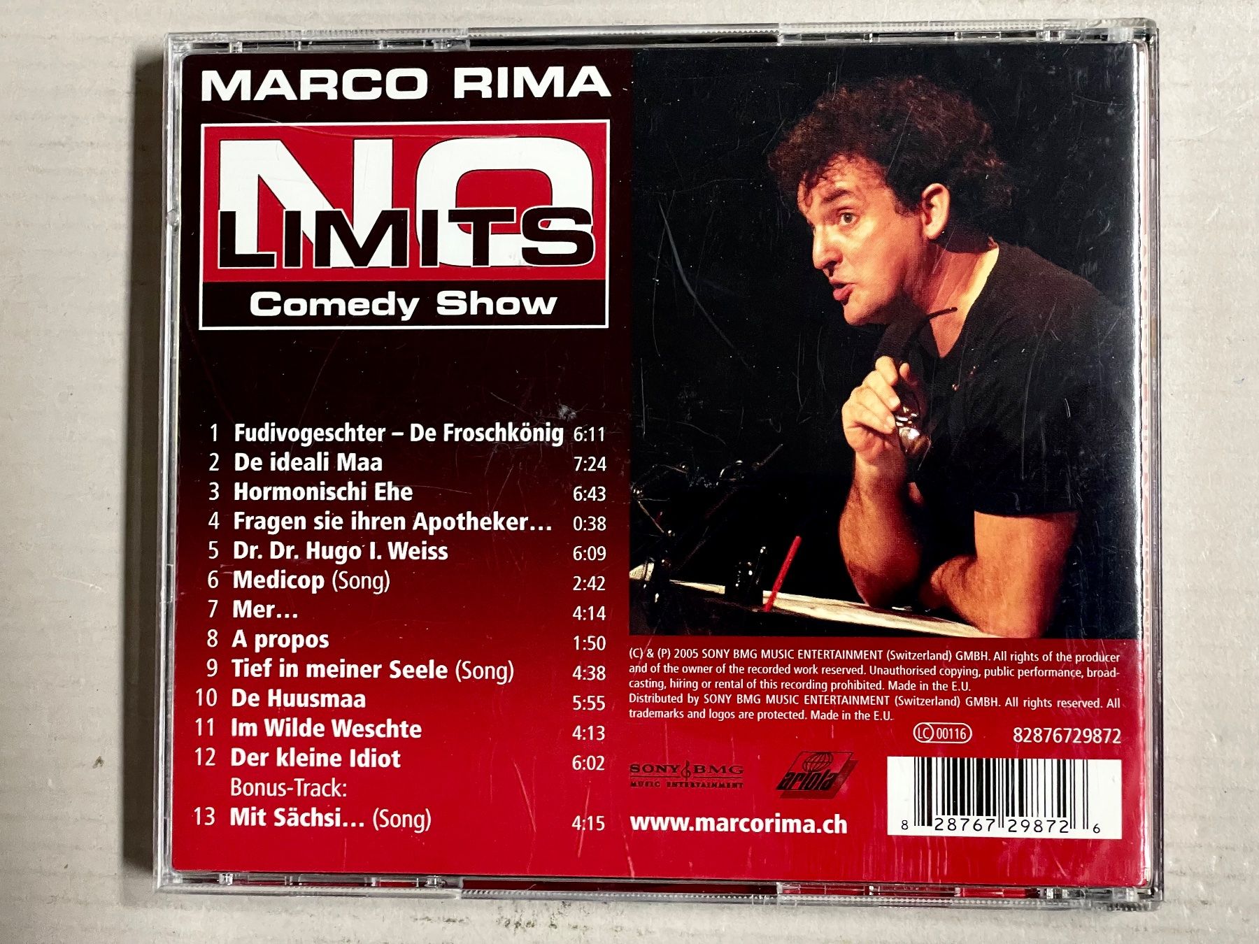 CD: Marco Rima CD – Usato da Muri b. Bern venduto da AdidasCollector 1