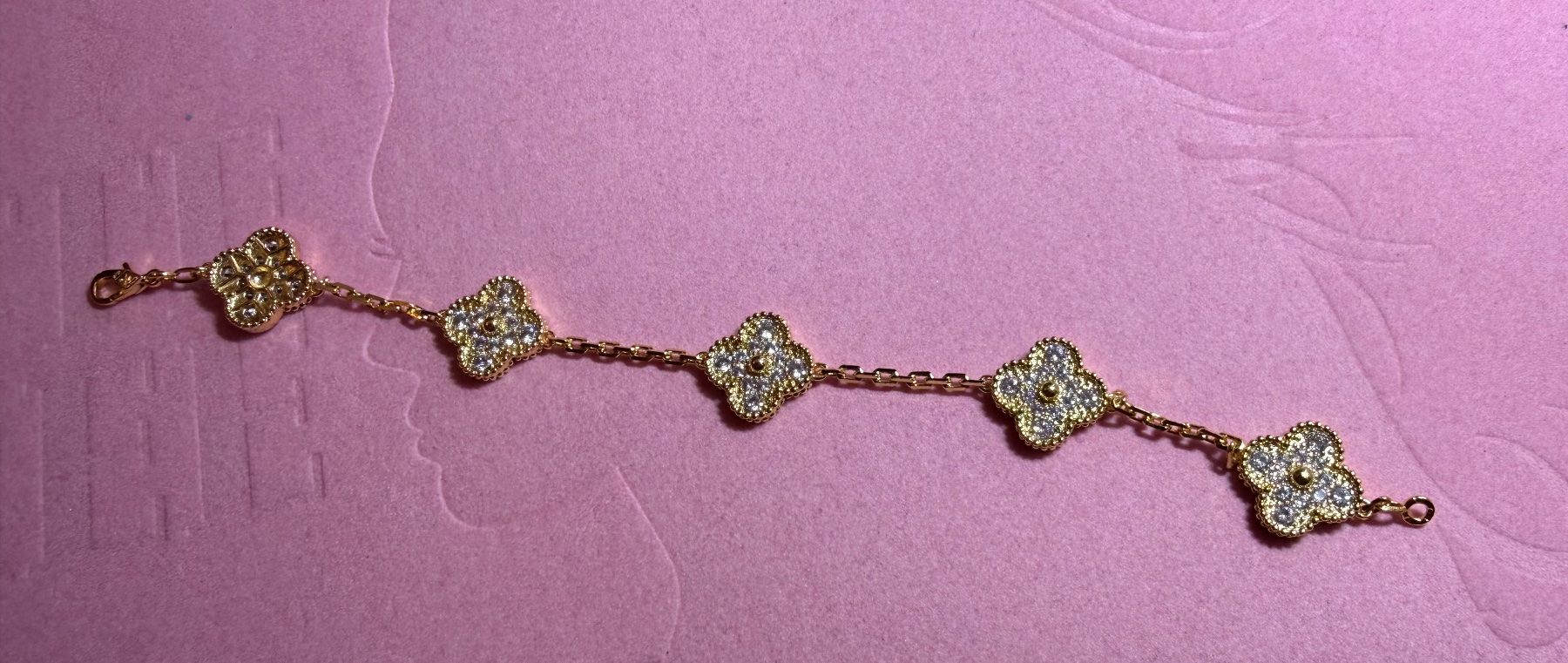 Bracciali & Braccialetti: Bracelet Trèfle Full Diamond – Nuovo e nell'imballaggio originale da St-Maurice venduto da Sandrinette123 3