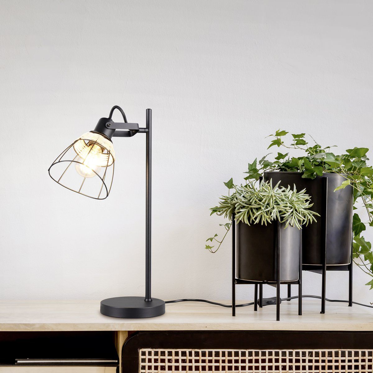 Lampen: Tischleuchte, Schwarz, 50 cm Höhe – Neu (gemäss Beschreibung) aus Kreuzlingen von Smart-Light 1